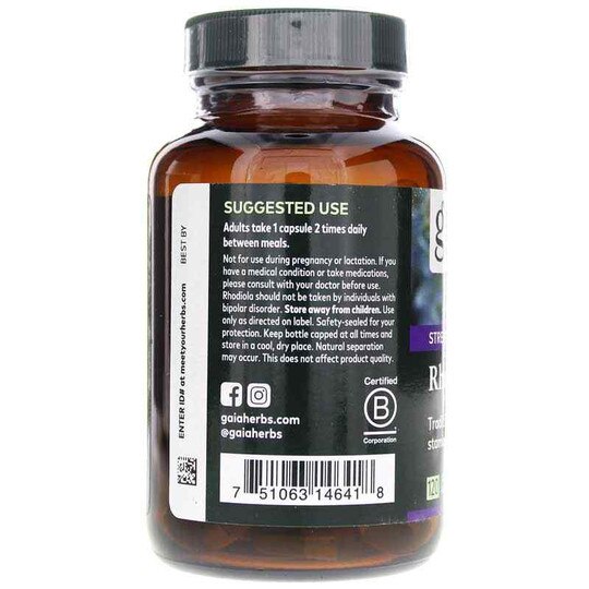 Rhodiola Rosea, GH